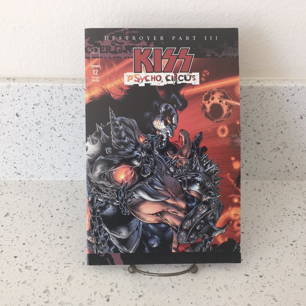 KISS "Psycho Circus" Destroyer Part III Comic Book #12 (August 1998)